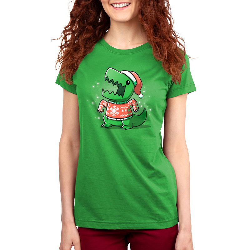 T-Rex Christmas Sweater
