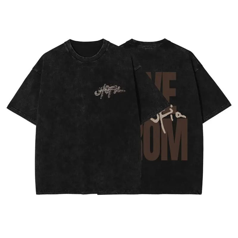 LIVE FROM UTOPIA VINTAGE TEE Cotton Unisex Shirt Rap Shirt Rapper Rap Tee Hiphop Shirt Music Tour Merch Gift for Him Gift For Her Vintage Y2K Hoodie Sweatshirt