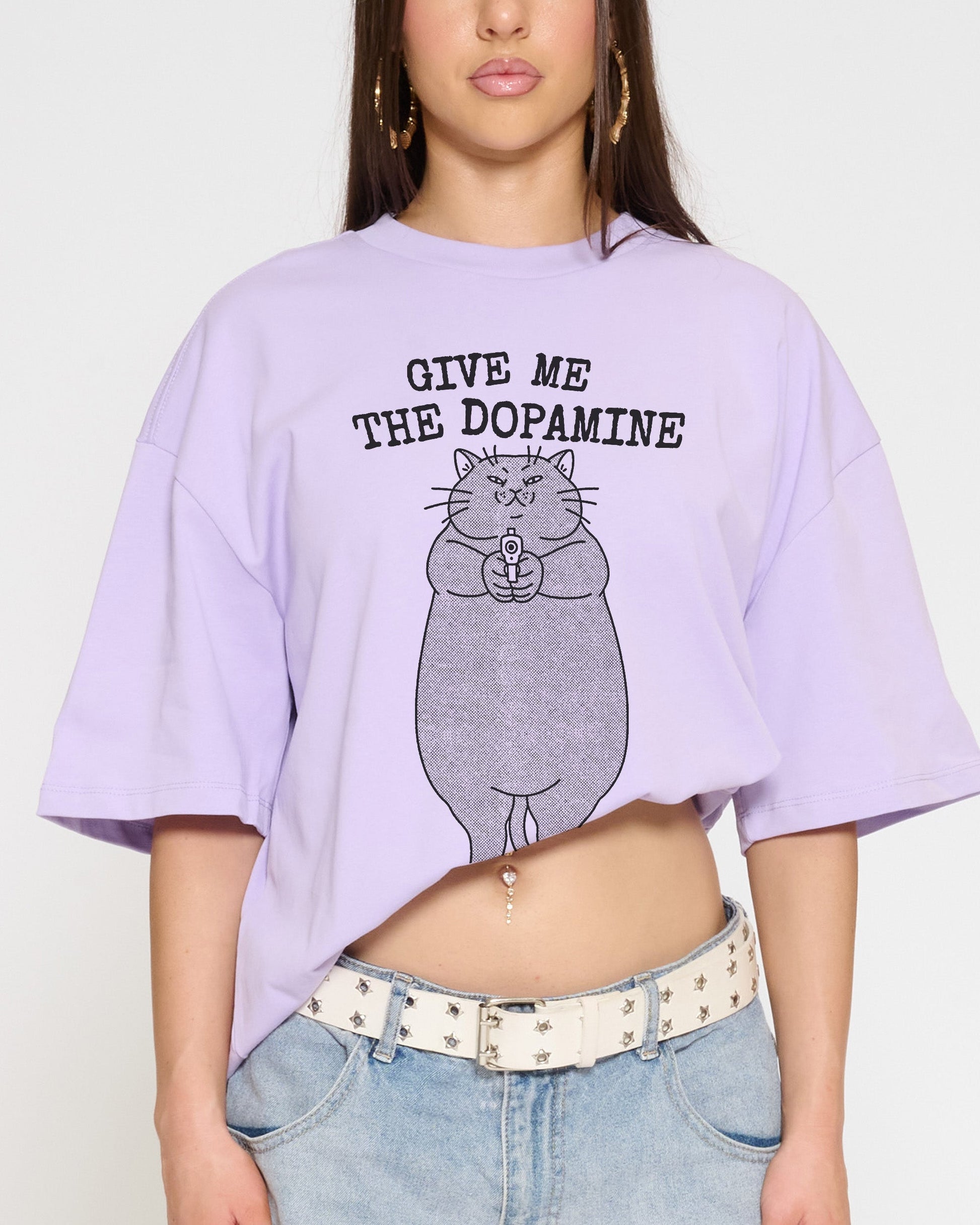 Give Me The Dopamine Oversized Tee