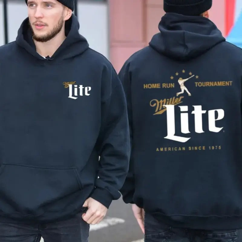 Mill3r Lit3 2 Sided T Shirt Sweatshirt Hoodie, Sweatshirt Mill3r Lit3 Unisex Shirt For Men, For Women, Unisex Long Sleeve Pullover Hoodie Shirt