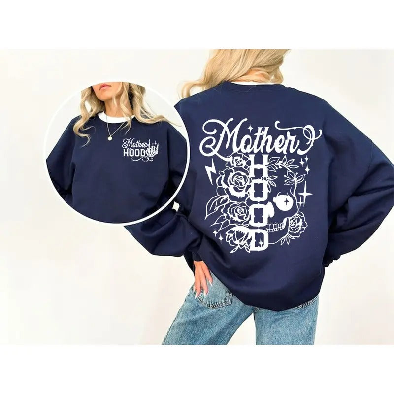 Motherhood Shirt And Sweatshirt, Sometimes I Rock It Sometimes It Rocks Me Shirt, Mama Shirt, Mom Shirt, Rocker Mom Gifts, Mothers Day Gift Shirt, Rocker Mama Tee