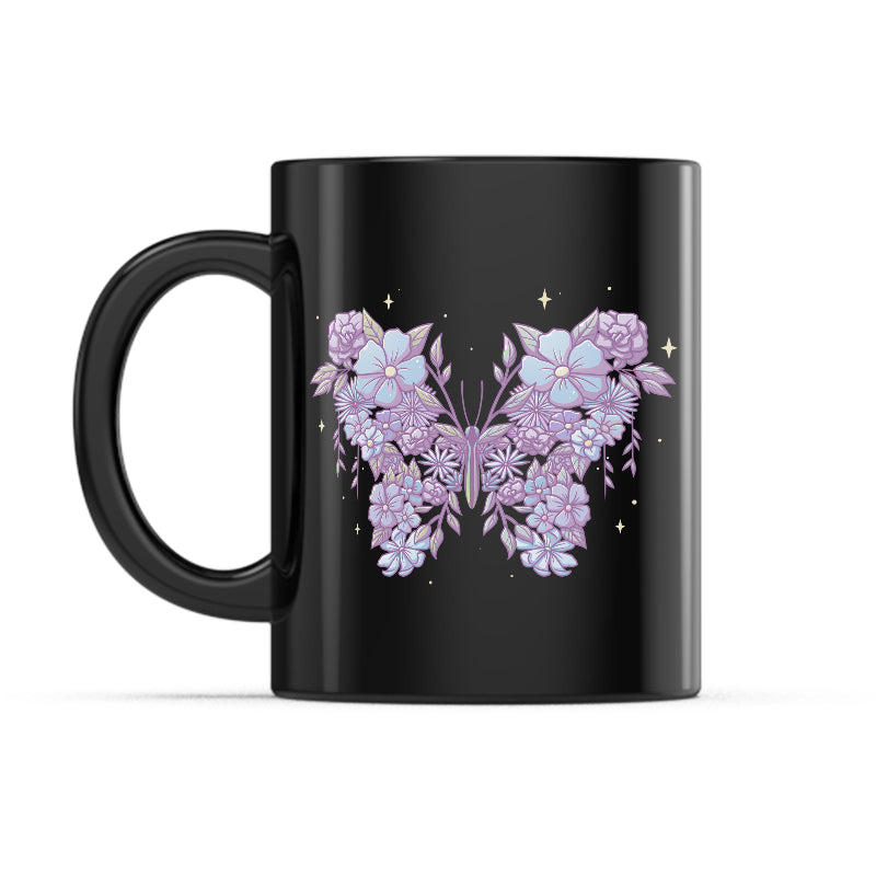 Floral Butterfly Mug