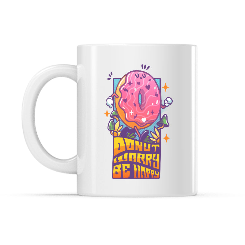 Donut Worry Be Happy Mug