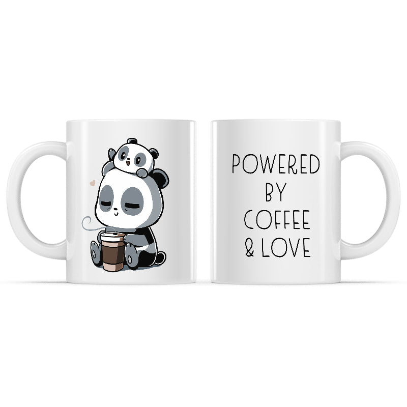 Powered by Coffee & Love Mug