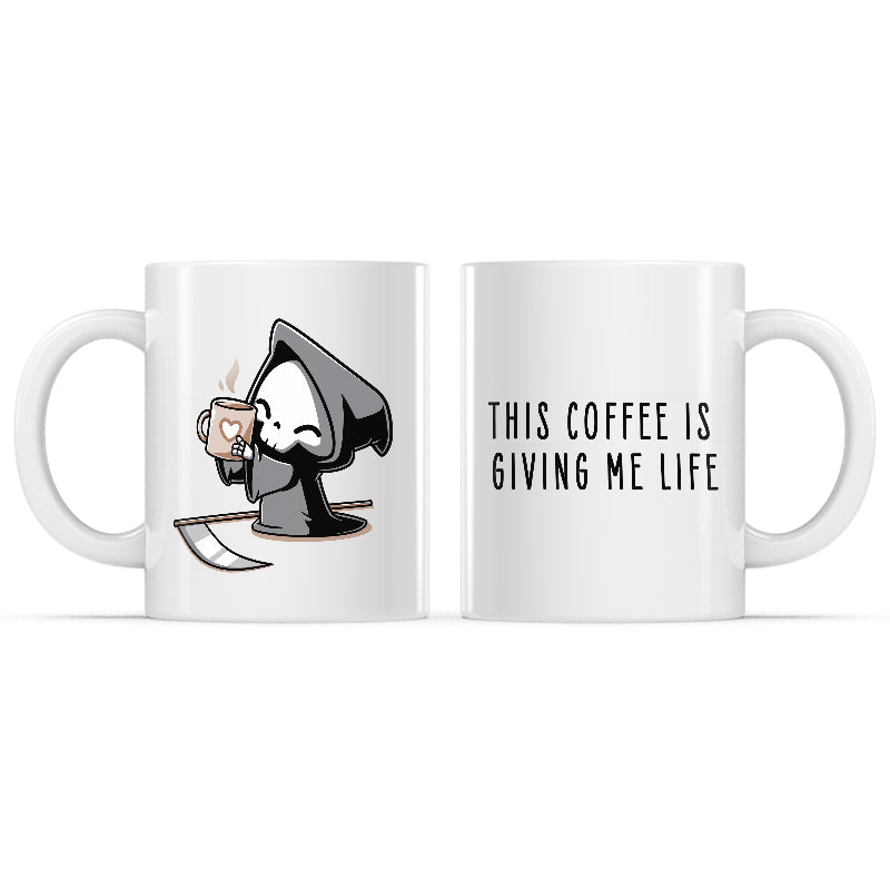 This Coffee Is Giving Me Life Mug