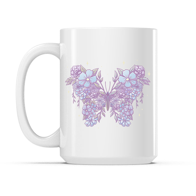 Floral Butterfly Mug