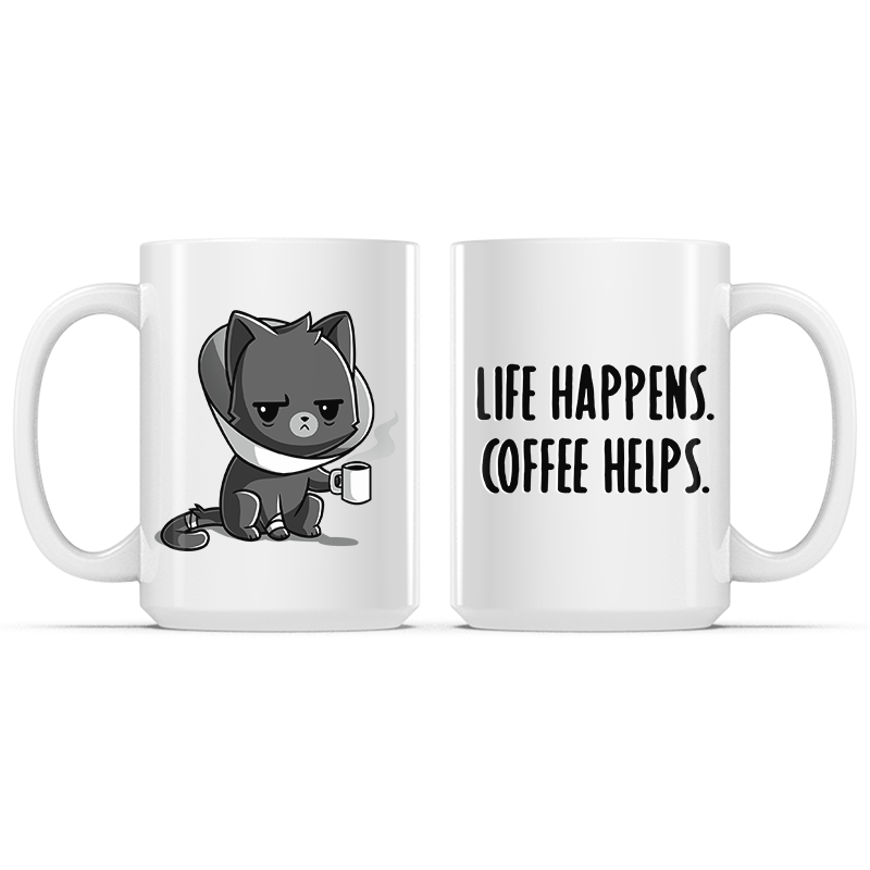 Life Happens. Coffee Helps. Mug