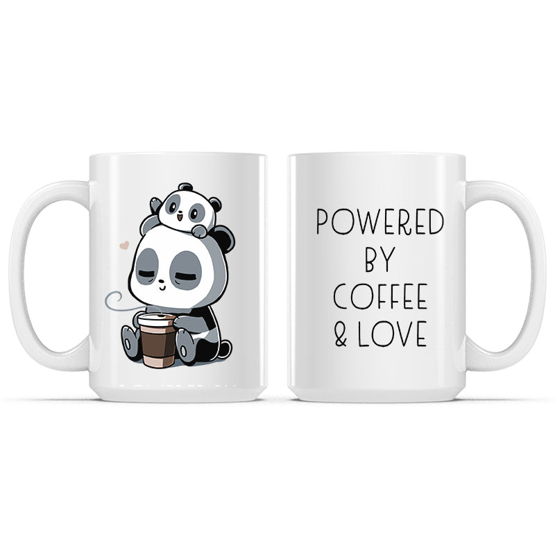 Powered by Coffee & Love Mug