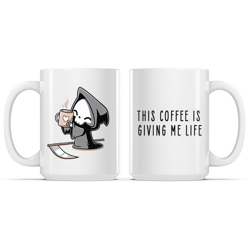 This Coffee Is Giving Me Life Mug