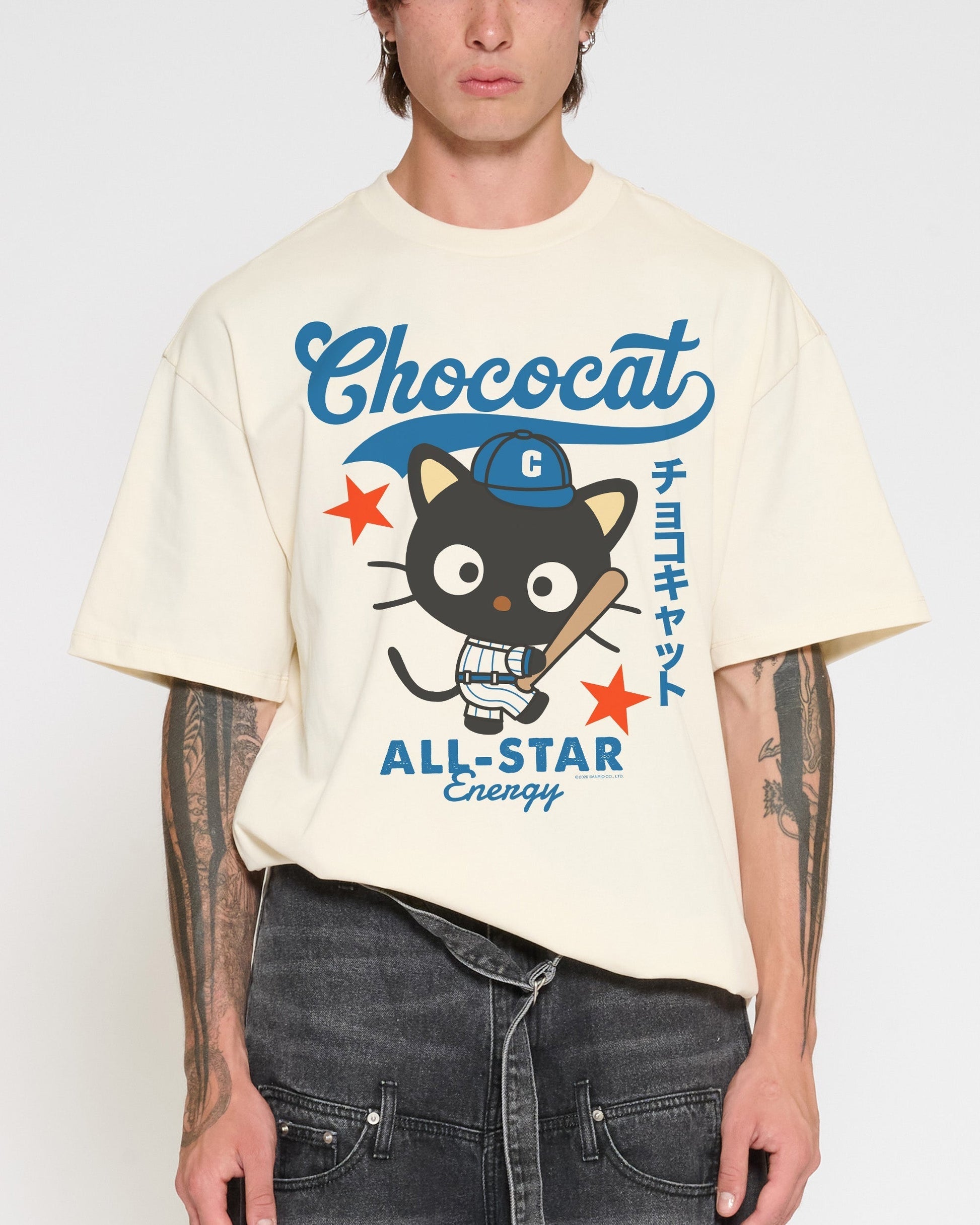 Chococat Baseball Oversized Tee