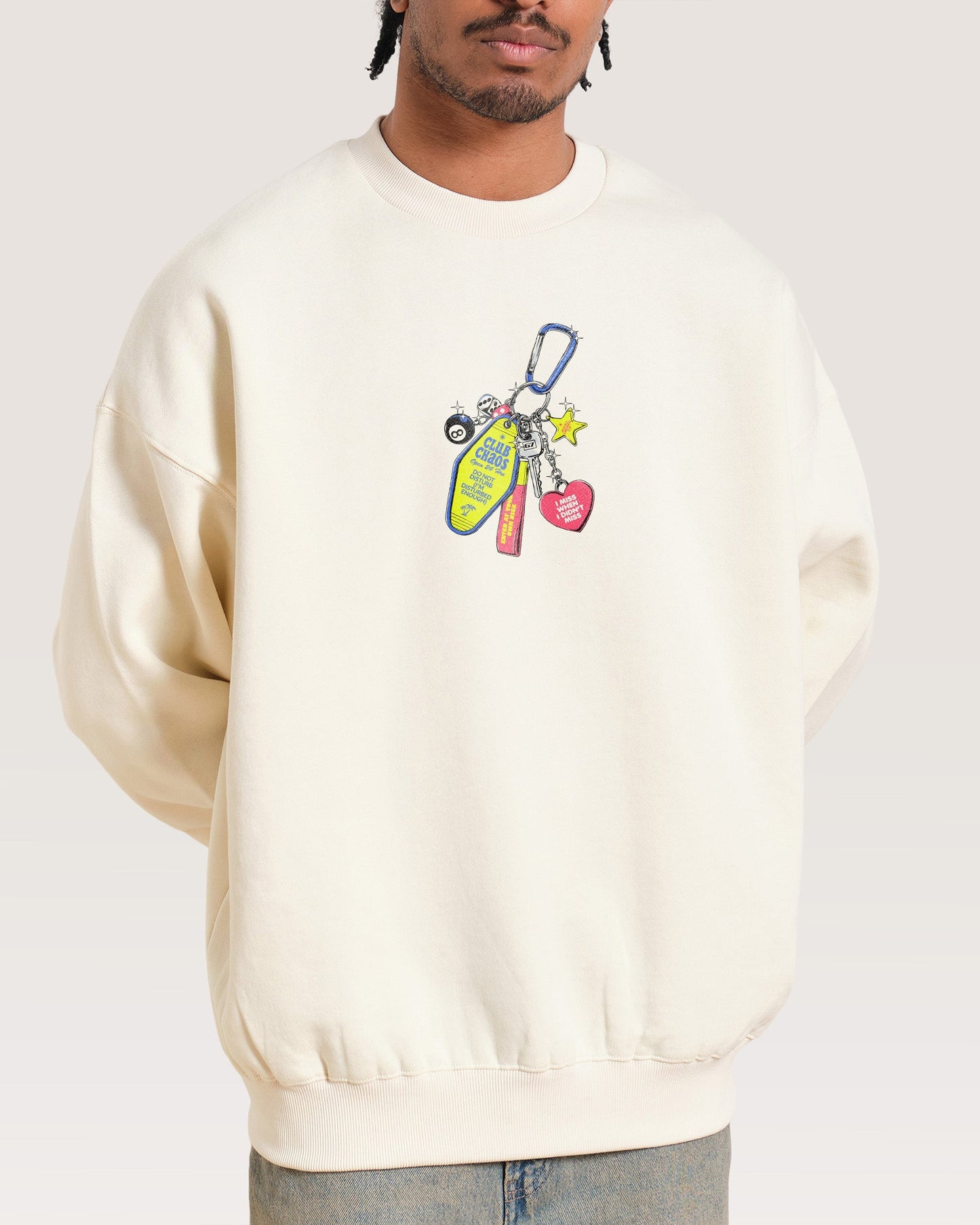 Club Chaos Key Chain Sweatshirt