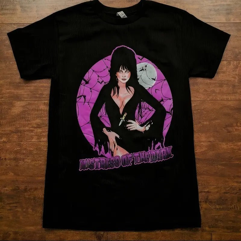 New Elvira Mistress Of The Dark T Shirt ri
