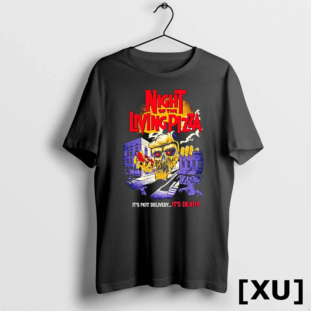 Night Of The Living Pizza Its Not Delivery Its Death Tshirts Sweater