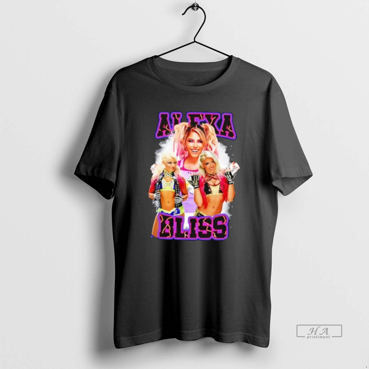 Official Alexa Bliss Pink And Purple Wrestling Tribute