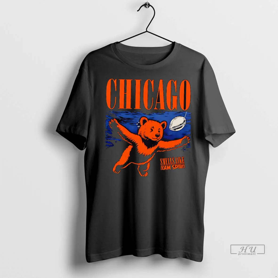 Officials Chicago Bear Smells Like Team Spirit T Shirts