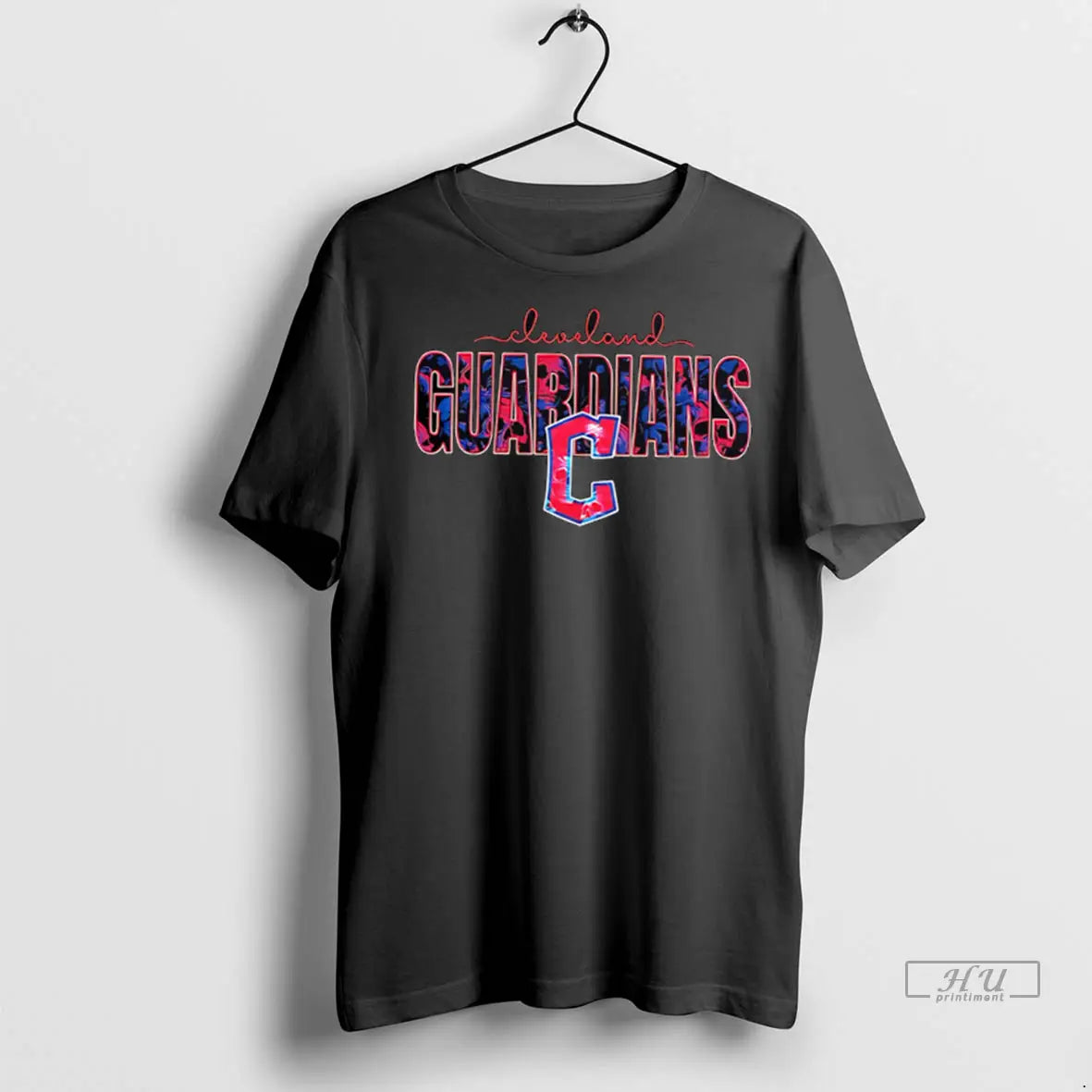Officials Cleveland Guardians Skulls Floral Graphic Baseball T Shirts