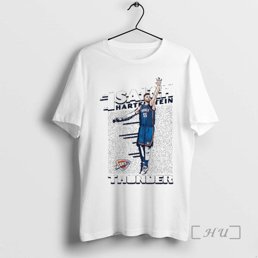 Officials Isaiah Hartenstein Oklahoma City Thunder Basketball Player Action Graphic