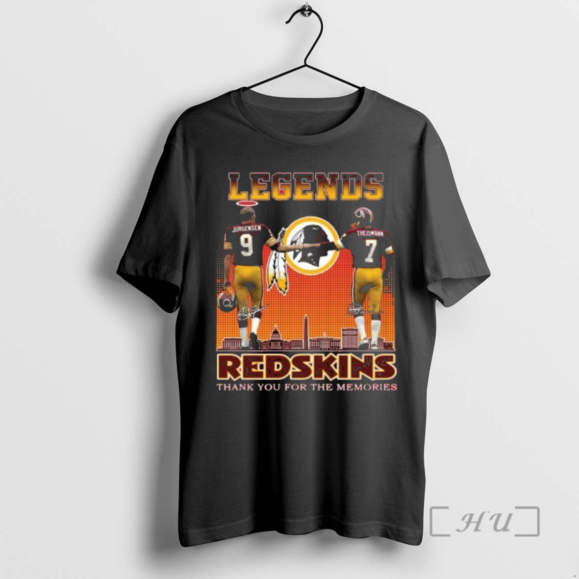 Officials Jurgensen Theismann Legends Redskins Thank You For The Memories