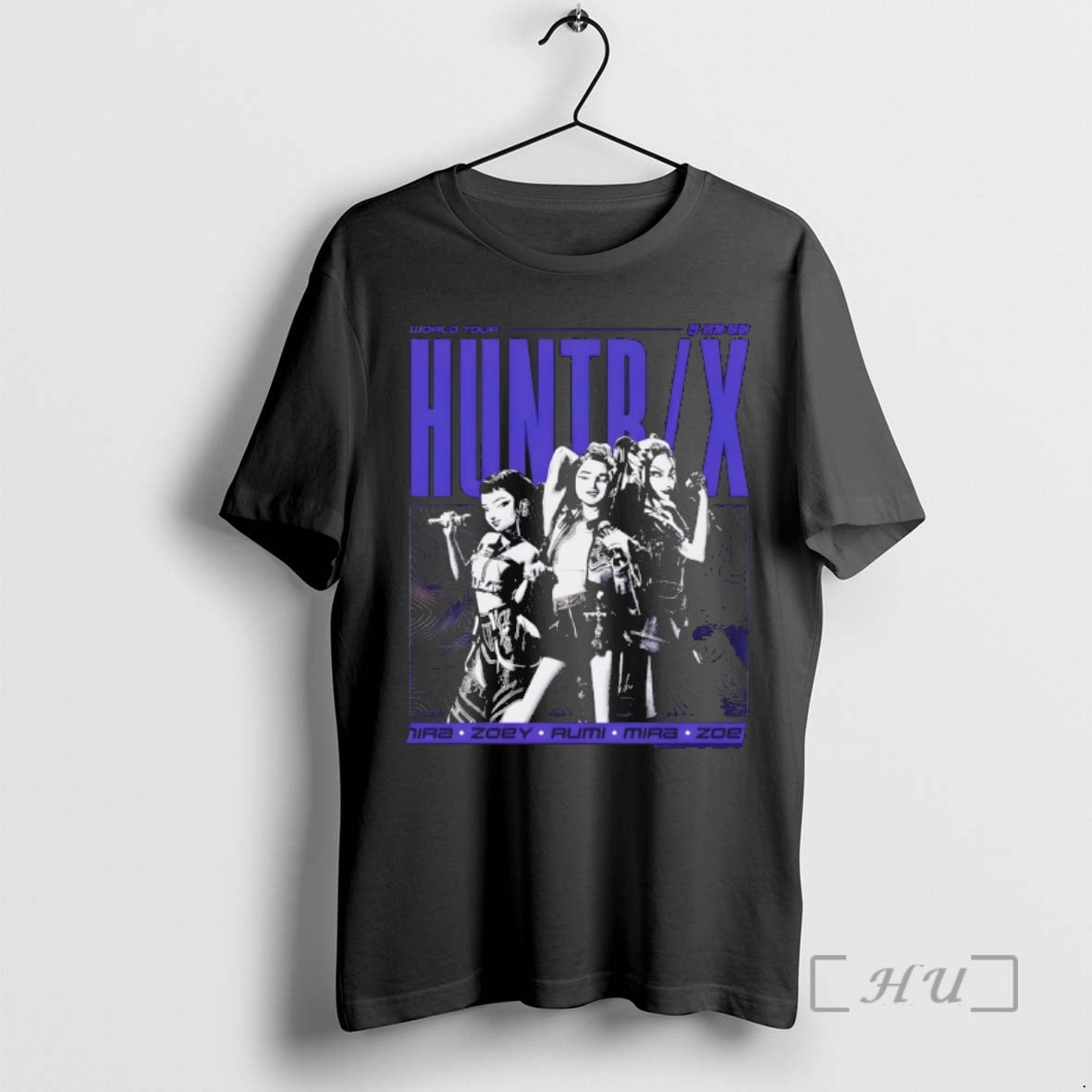 Officials Kpop Demon Hunters Huntrix World Tour Vintage