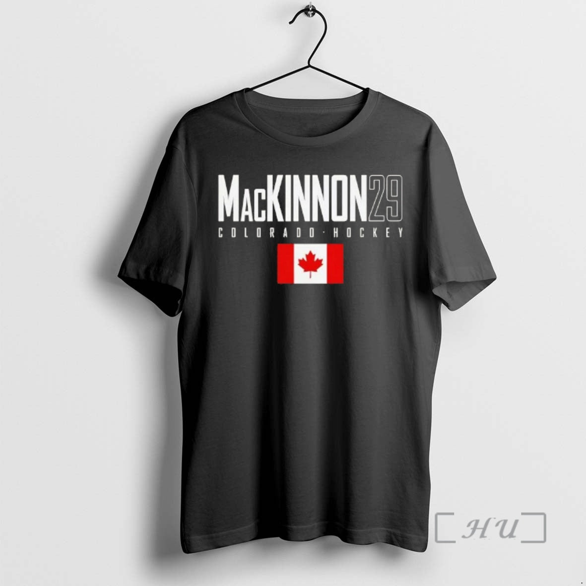 Officials Nathan Mackinnon 29 Colorado Avalanche Canada Flag Elite