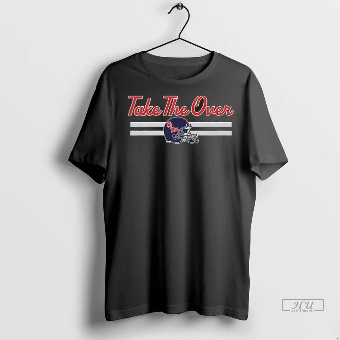 Officials Take The Over Helmet Ole Miss Football T Shirts