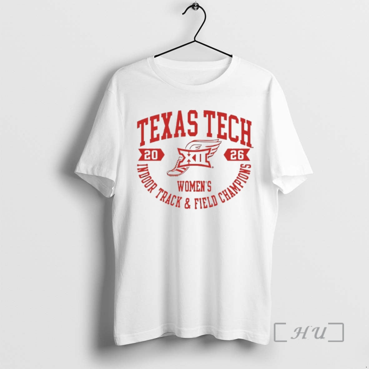 Officials Texas Tech Red Raiders Womens Indoor Track And Field Champions 2026 Premium T Shirts