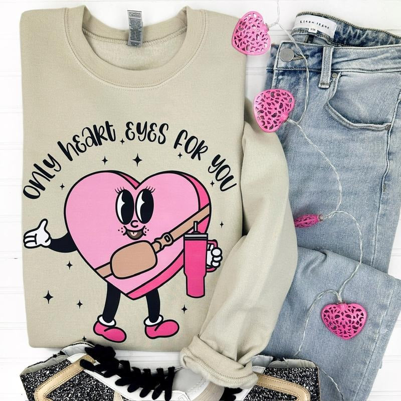 Only Heart Eyes For You Gildan Sweatshirt