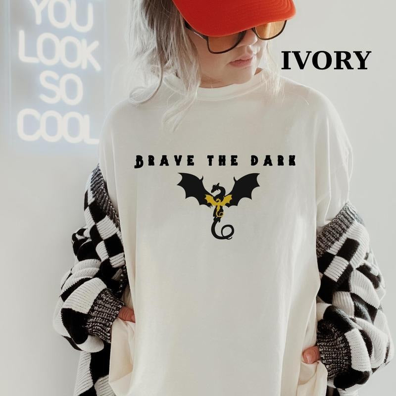 Onyx Storm Shirt, Xaden Riorson, Xaden Fourth Wing Tee, Fourth Wing Merch, Iron Flame, Rebecca Yarros ,Xaddy, Brave the Dark