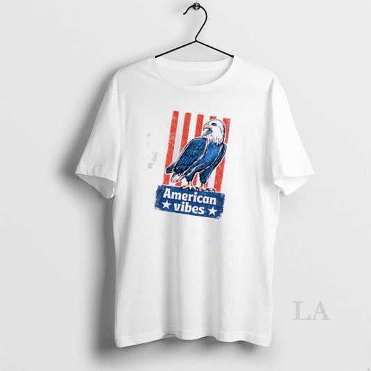 Original American Vibes Usa Vintage Patriotic Eagle
