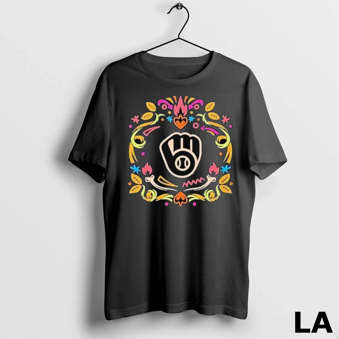 Original Milwaukee Brewers Dia De Los Muertos Mlb Celebration 2025 Vintage Long Sleve
