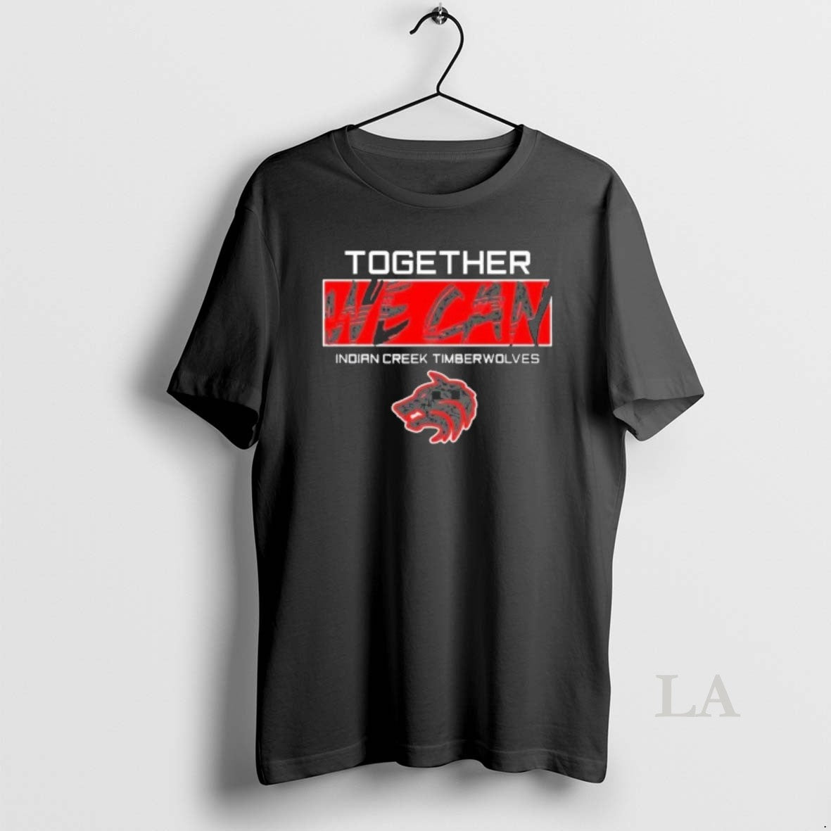 Original Together We Can Indian Creek Timberwolves