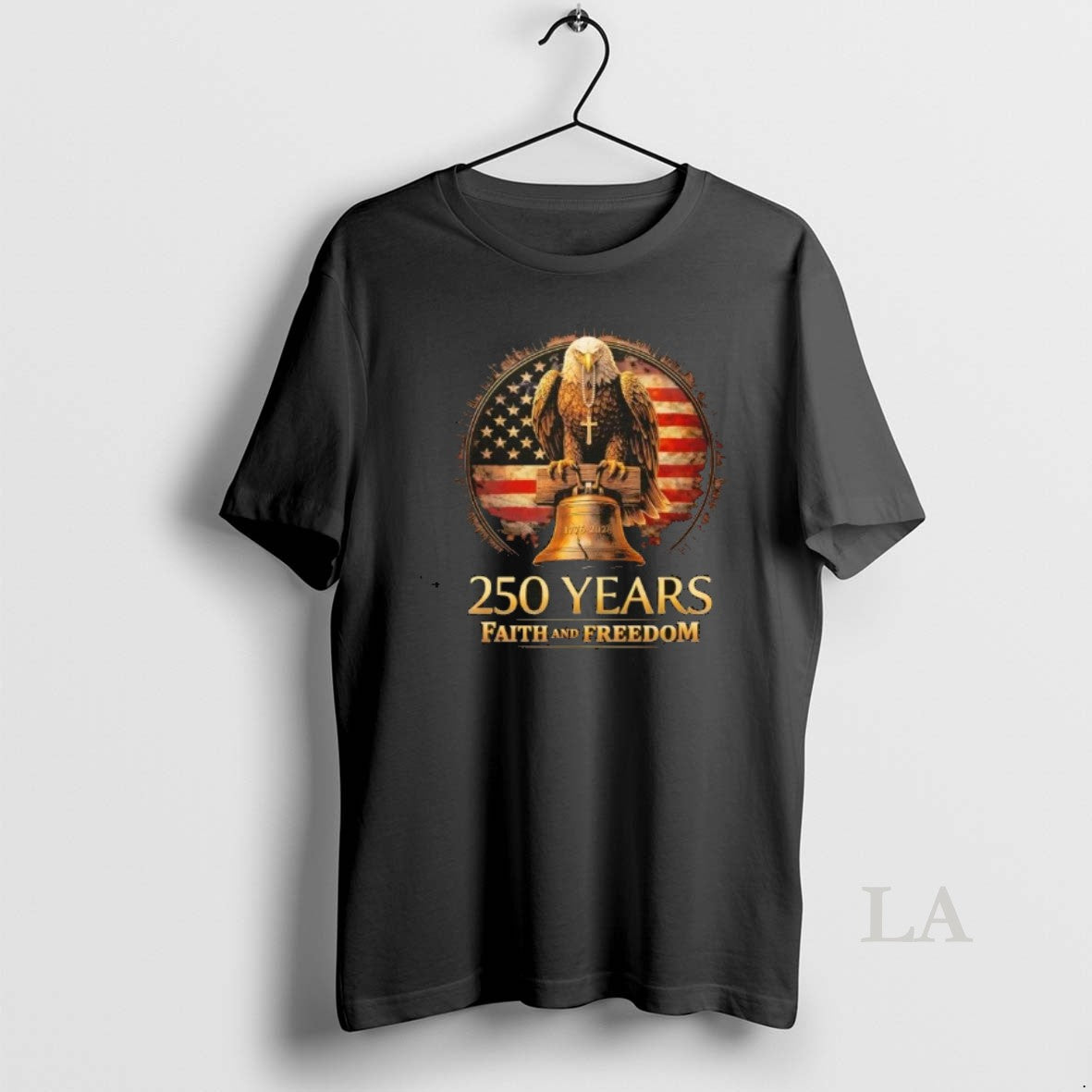 Original Usa Semiquincentennial 250 Years Faith And Freedom 1776_e2_80_932026 Eagle Liberty Bell Patriotic Christian
