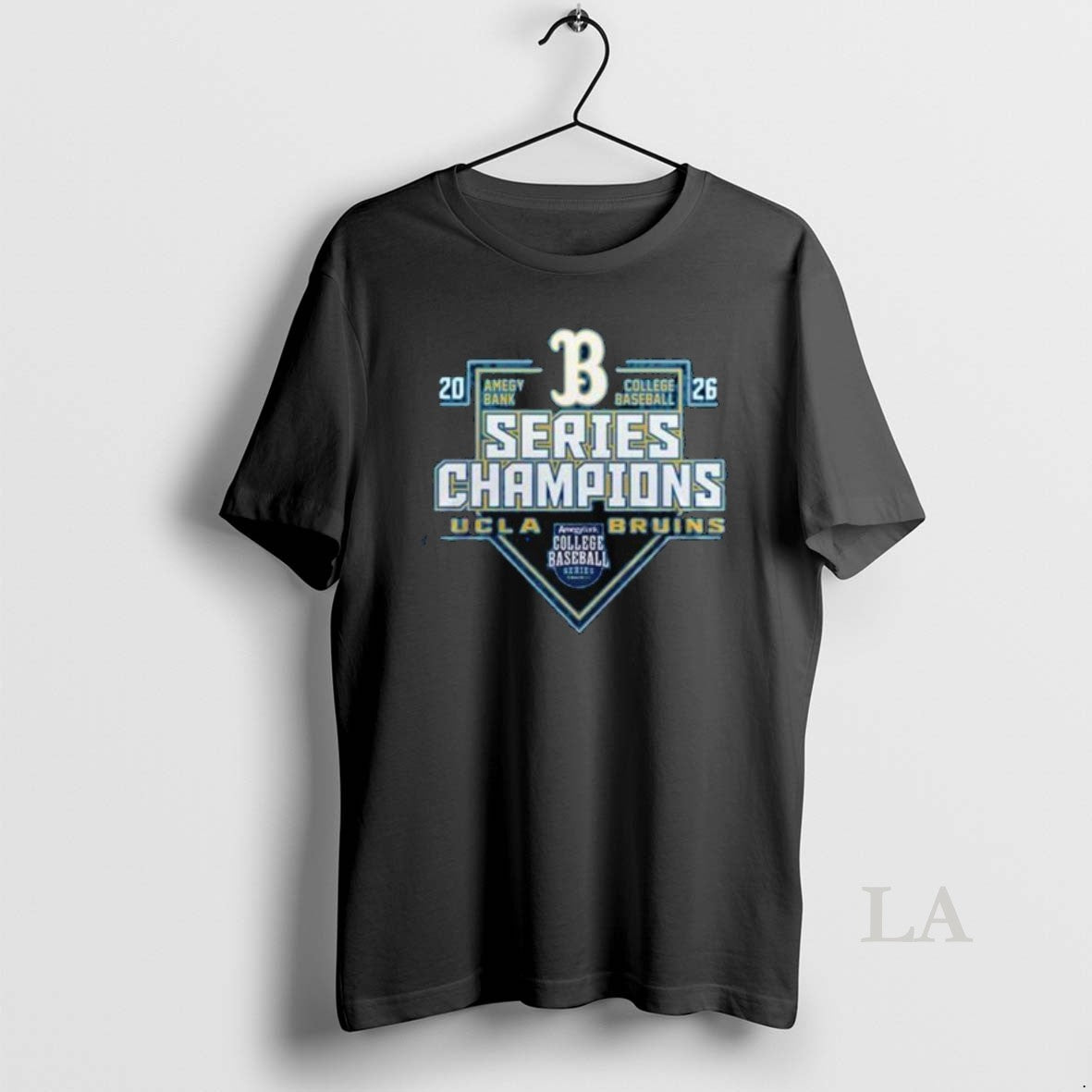 Original Ucla Bruins 2026 Amegy Bank College Baseball Series Champions Long Sleve