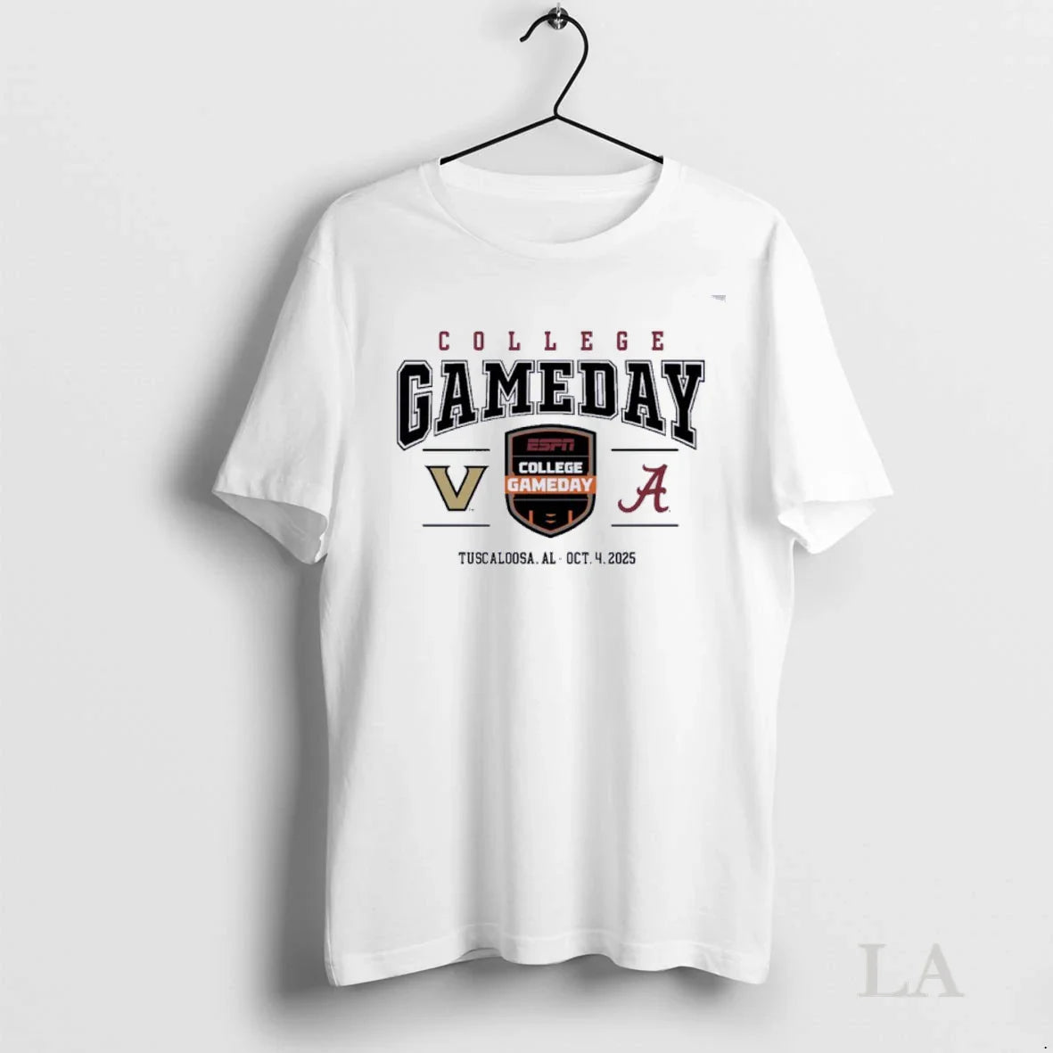 Original Vanderbilt Vs Alabama 2025 College Gameday Tuscaloosa Al