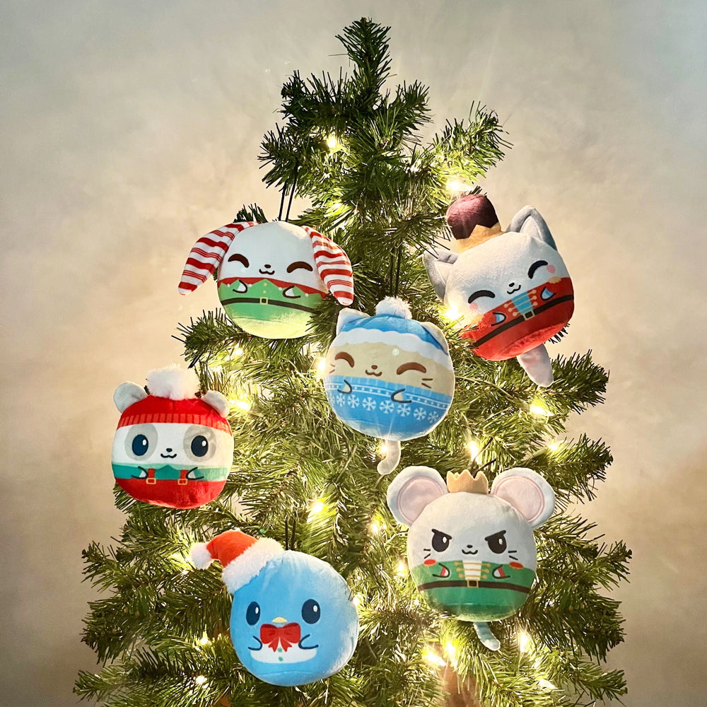 Nutcracker Fox Plushie Ornament