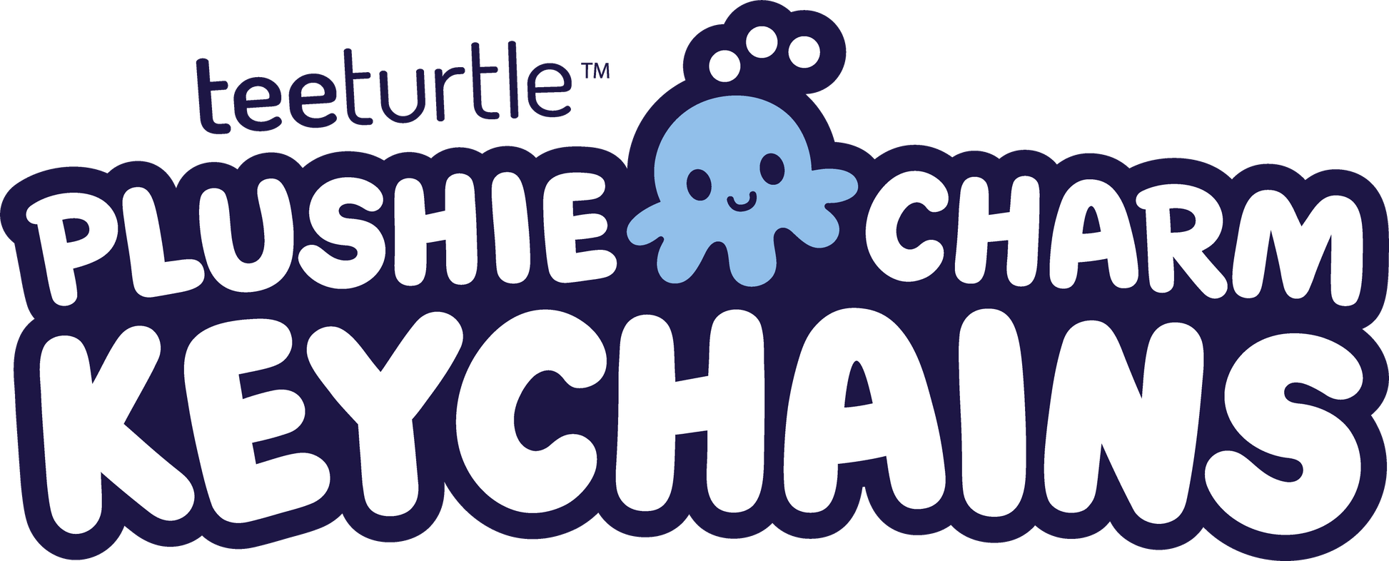 TeeTurtle Panda Plushie Charm Keychain