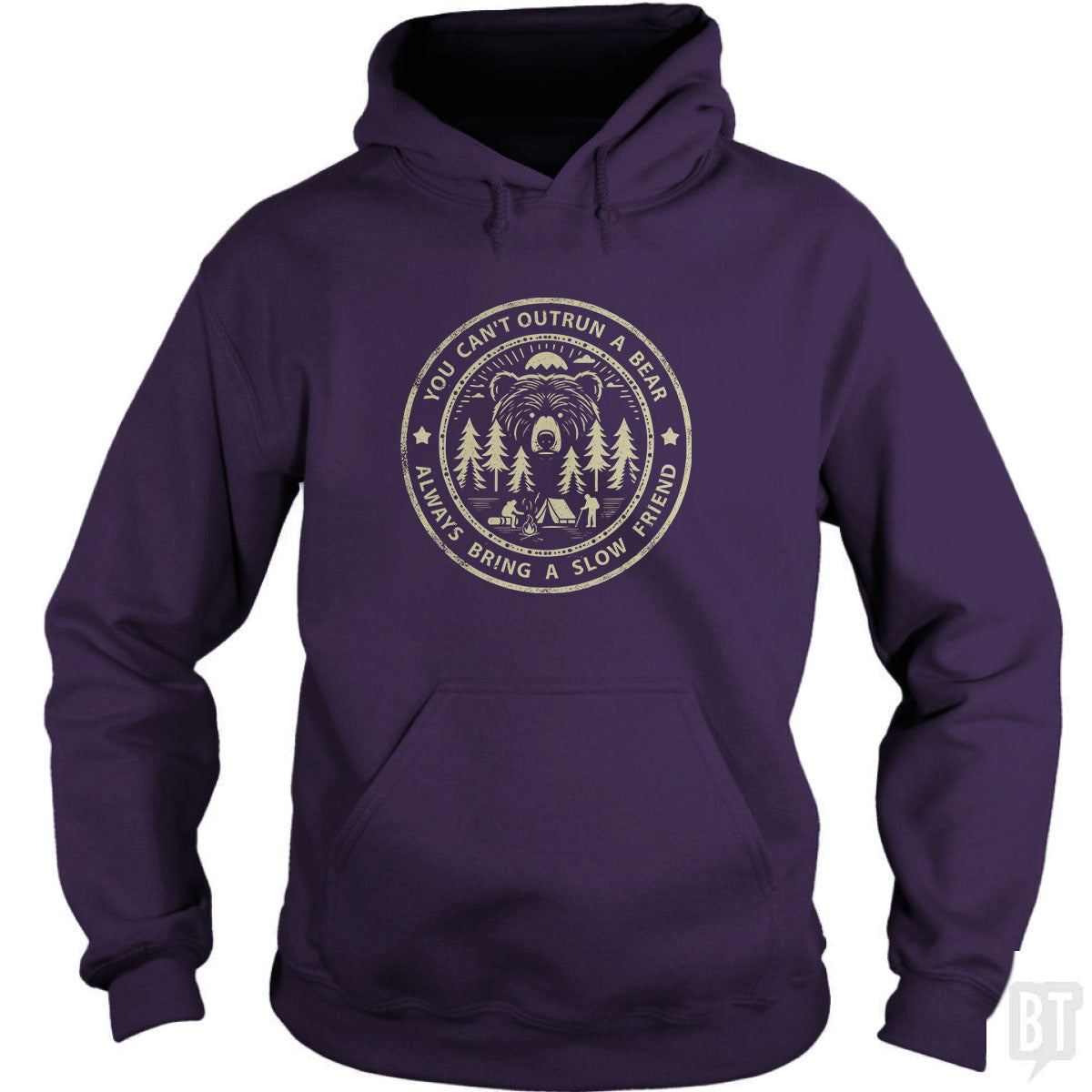 You Can't Outrun A Bear Hoodie