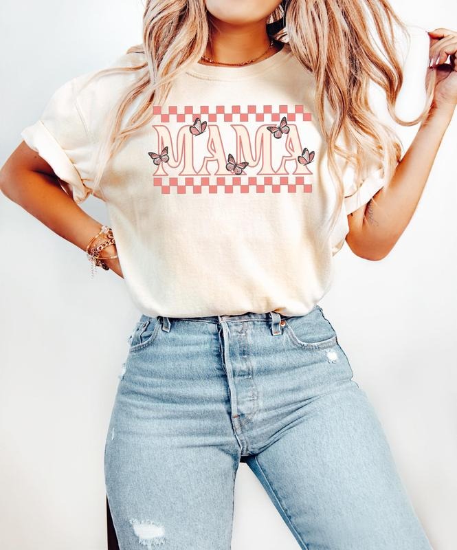 [Sale To 45% Off] Mama Sweatshirt and T-Shirt, Cute Mom T-Shirt, Mother's Day Gift, Mommy Shirt, New Mom Gift, Gift for Mother, Mama Shirt Gifts