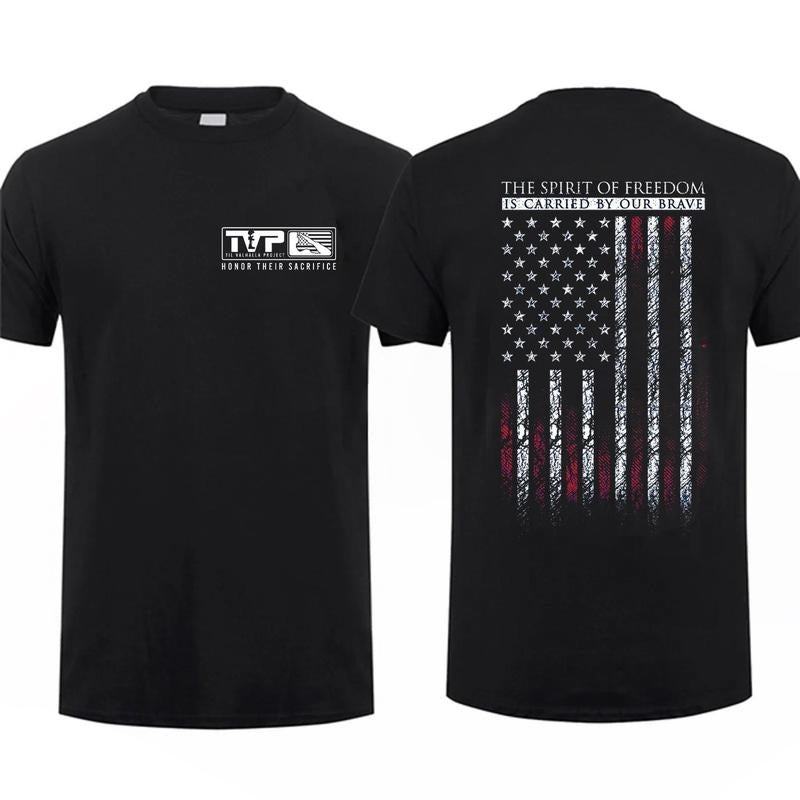 [Sale Up To 60%] Grunt Style Carried By Our Brave T-shirt Unisex Short Sleeve Casual 100% Cotton Top Menswear Tactical Gear Patriot Shirt
