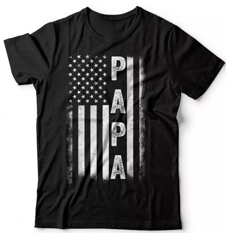 [Sale up to 50%] Men's Papa T shirt,Fathers Day Gift,Gift For Papa, Grandpa Gift Ideas,Dad Gifts