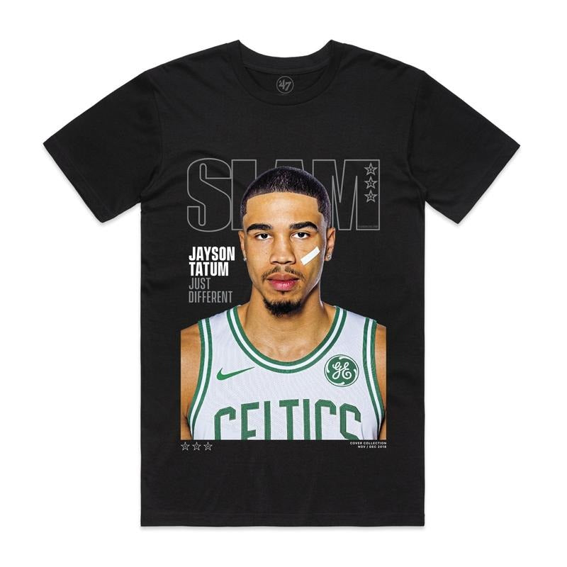 Slam Cover T-Shirt - Jayson Tatum (Slam 218), 100% Cotton Unisex Shirt, Gift For Fan
