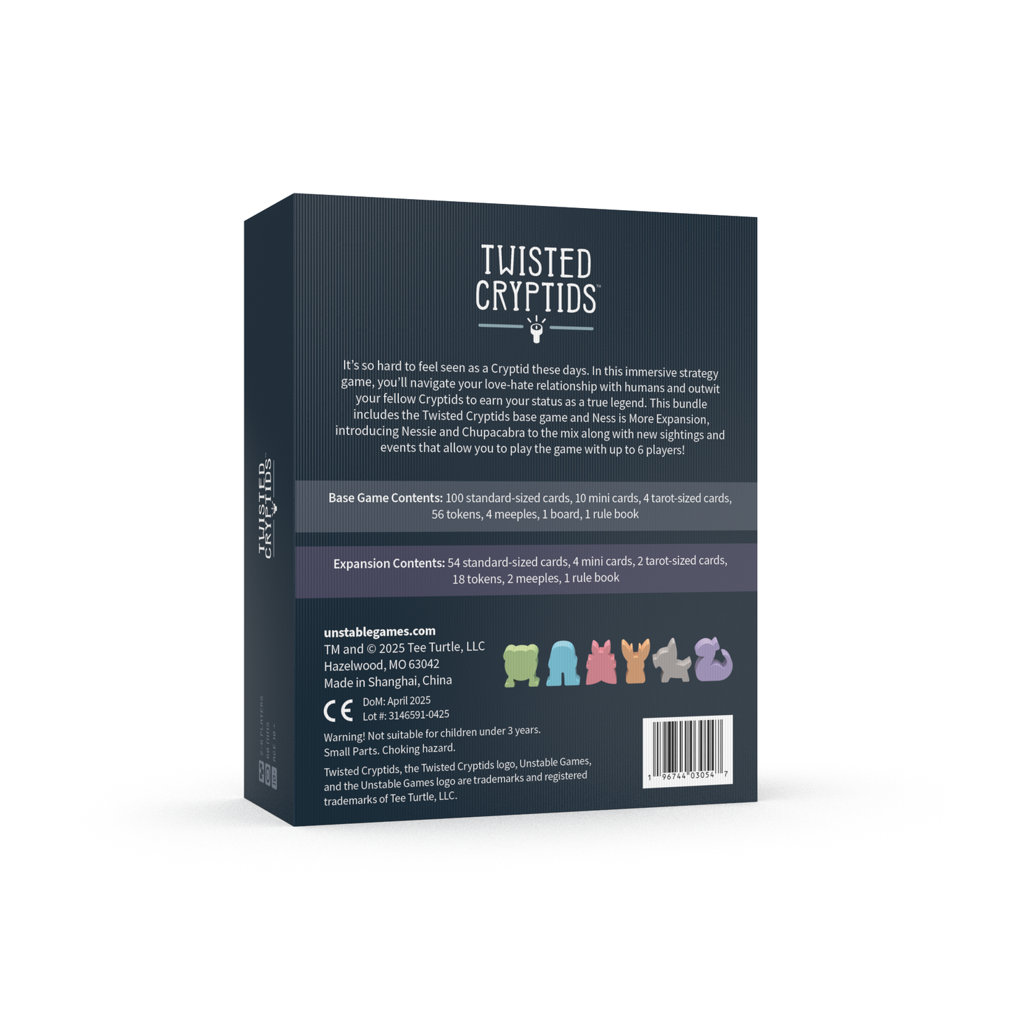 Twisted Cryptids: Base Game + Ness is More Exclusive Bundle