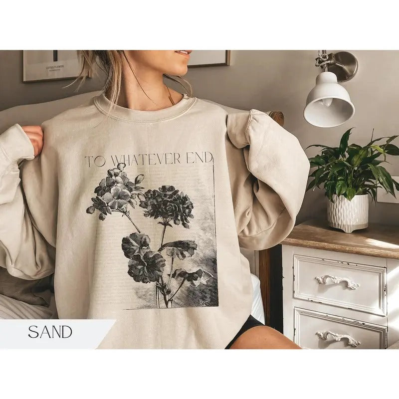 TOG Fan Shirt, To Whatever End, Throne of Glass Inspired, Aelin Quote, Bookstagram Merch, ACOTAR Apparel Gift, Sarah J Maas Bookish Tshirtstyle{n002}2