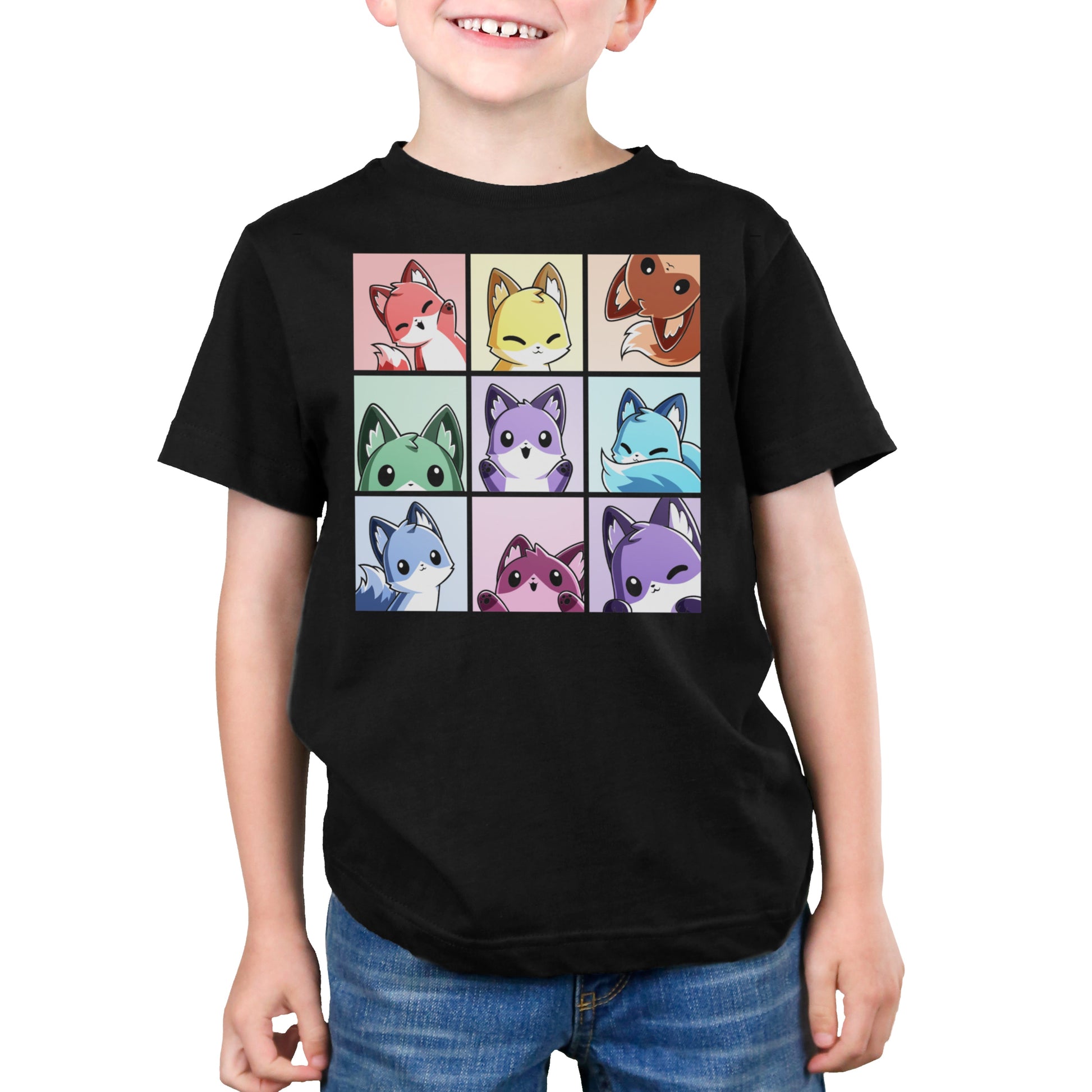 Foxy Rainbow Grid