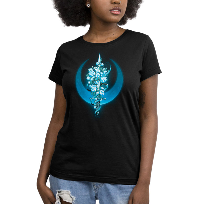 Moonlit Blade of Roses