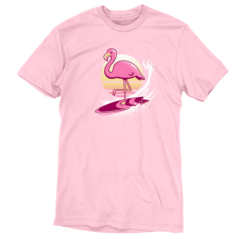 Surfing Flamingo