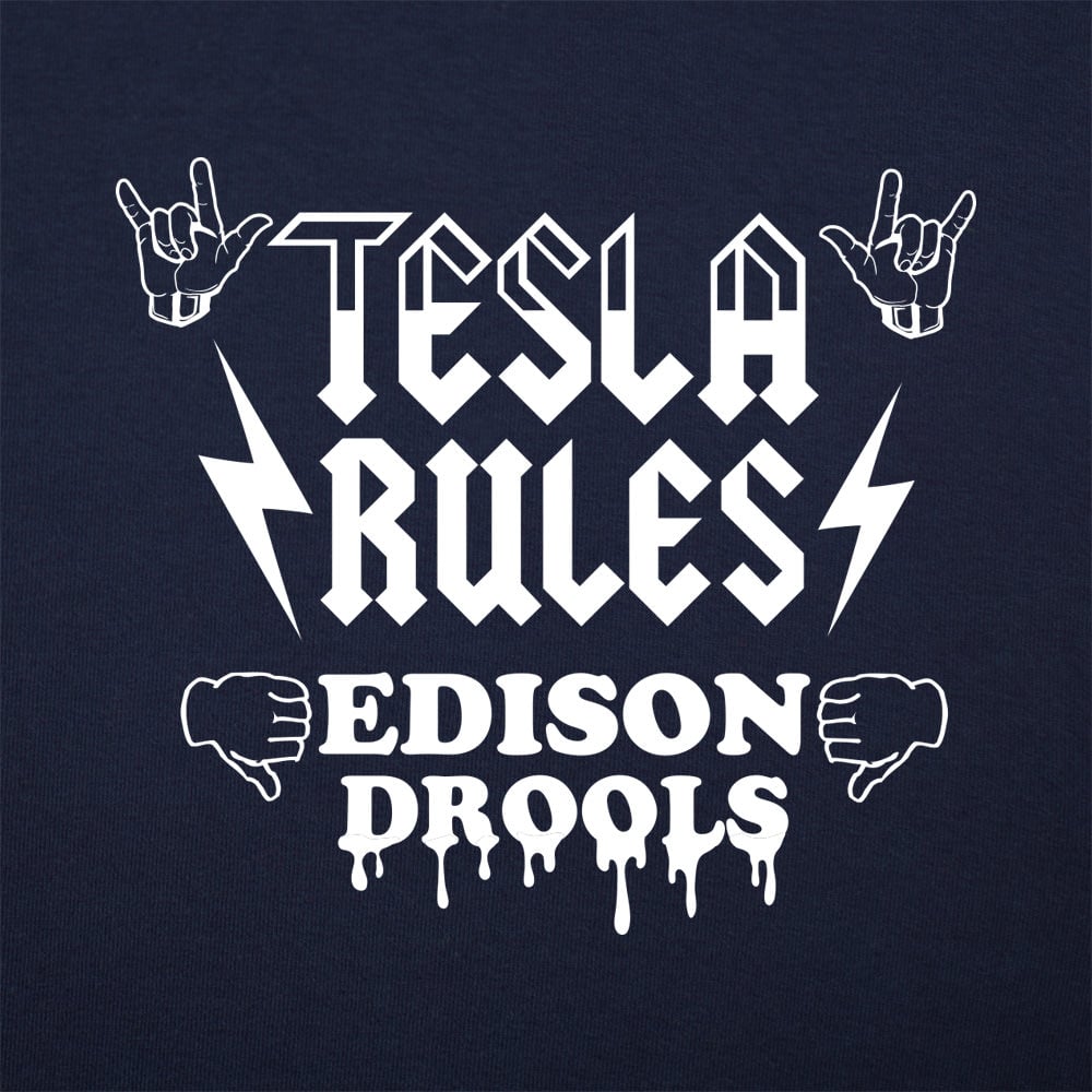 Tesla Rules Edison Drools