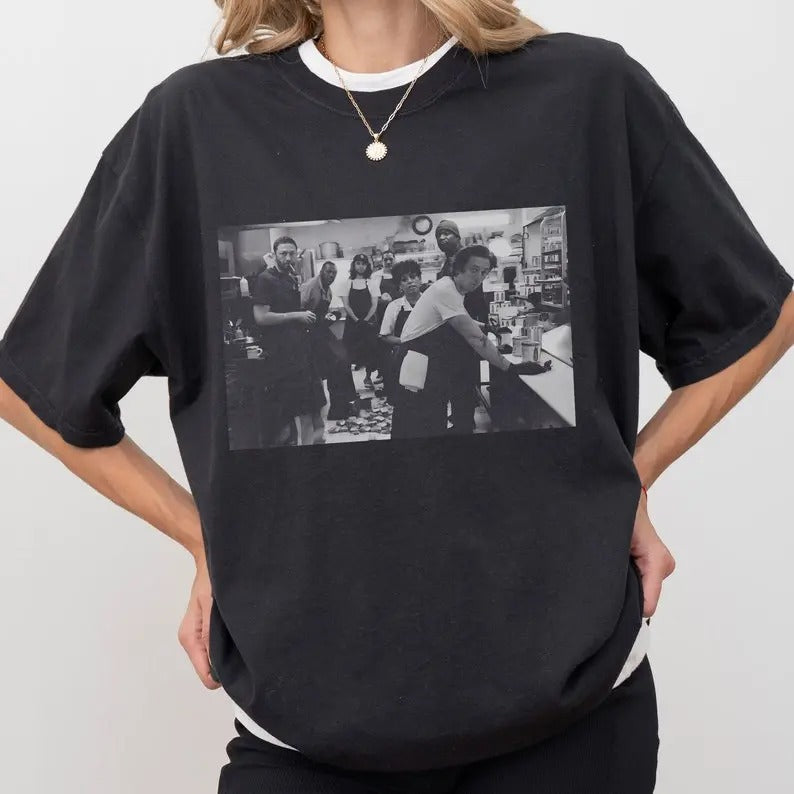 The Bear TV Show Shirt, Unisex White Grey or Black T-Shirt of The Bear Television Series at The Beef of Chicagoland on FX, Jeremy Allen