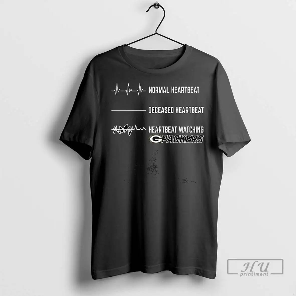 Trending Heartbeat Watching Green Bay Packers T Shirts