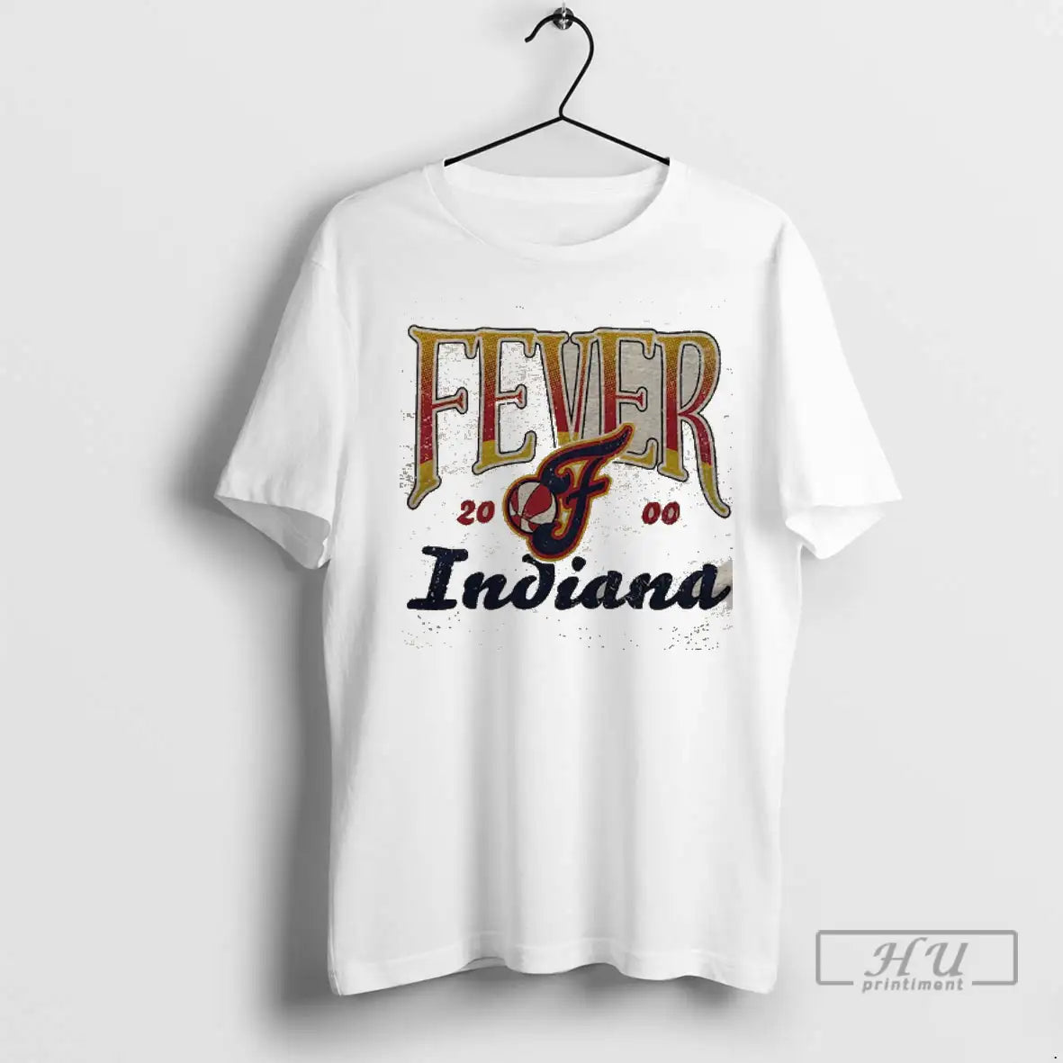 Trending Indiana Fever Basketball 2000 Sky High Fleece Crew 2 Sided T Shirts